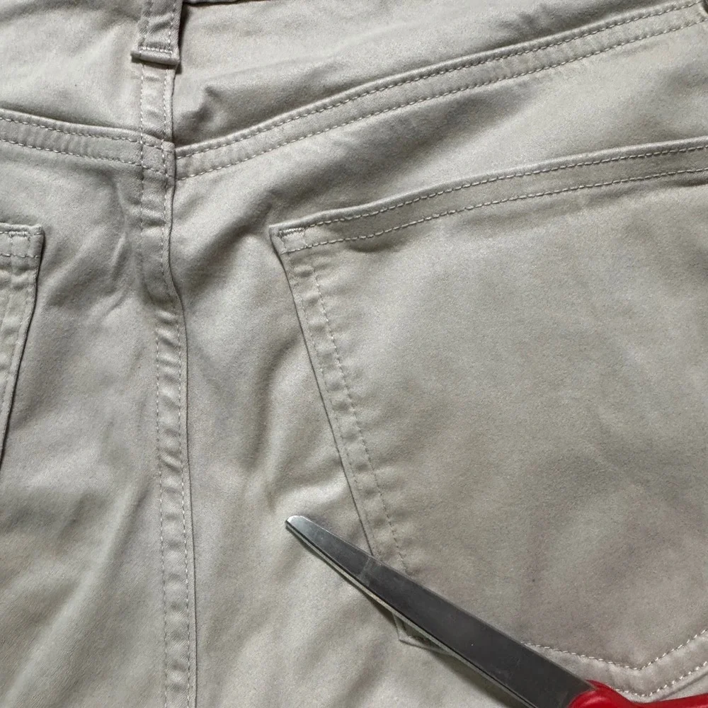 Uniqlo Ultra Stretch Skinny Khaki Pants‎ Mens Size S 27-30 Beige Tapered